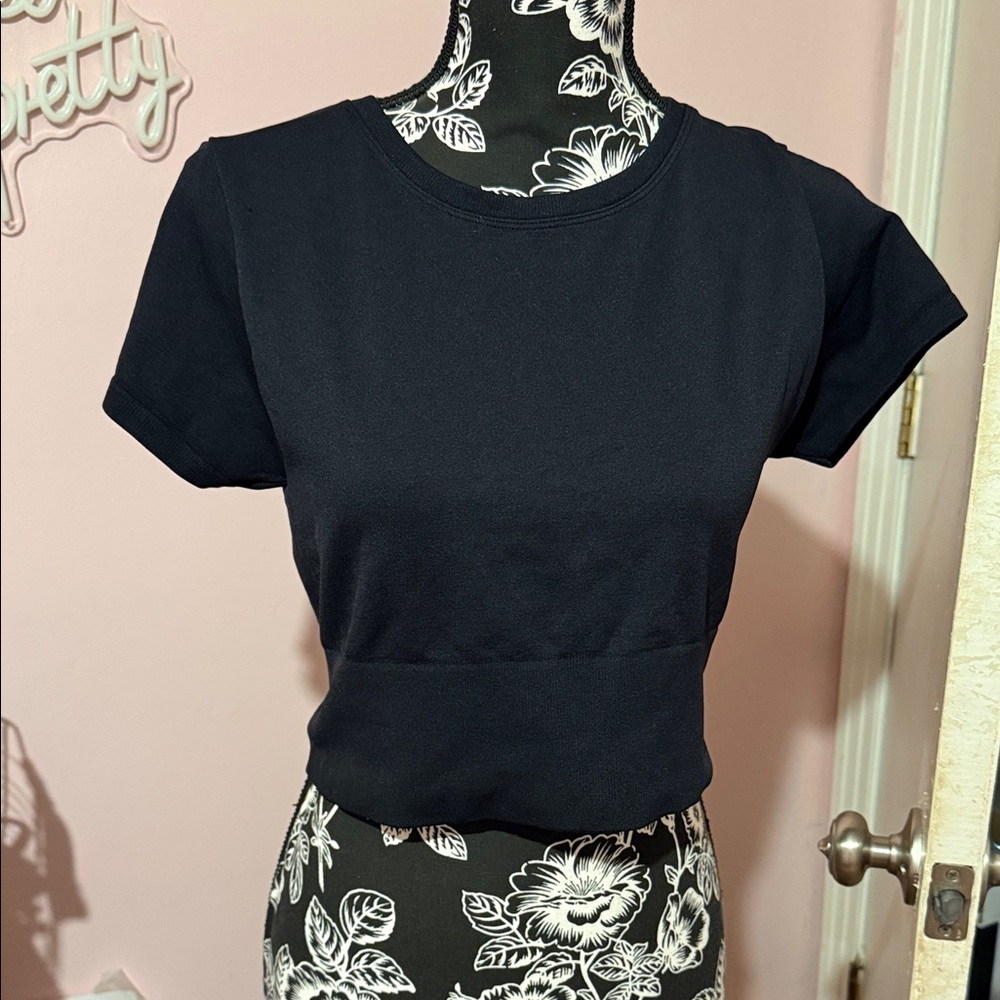 Offline Black Short Sleeve Women's Tee